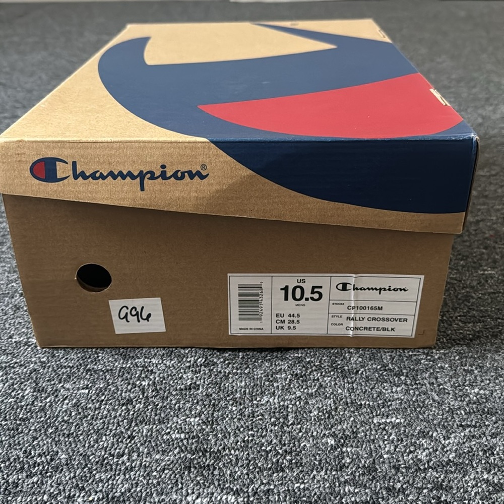 NEW Mens Champion Rally Pro High Top Shoe Size 10.5 Navy Blue. - Picture 6 of 6